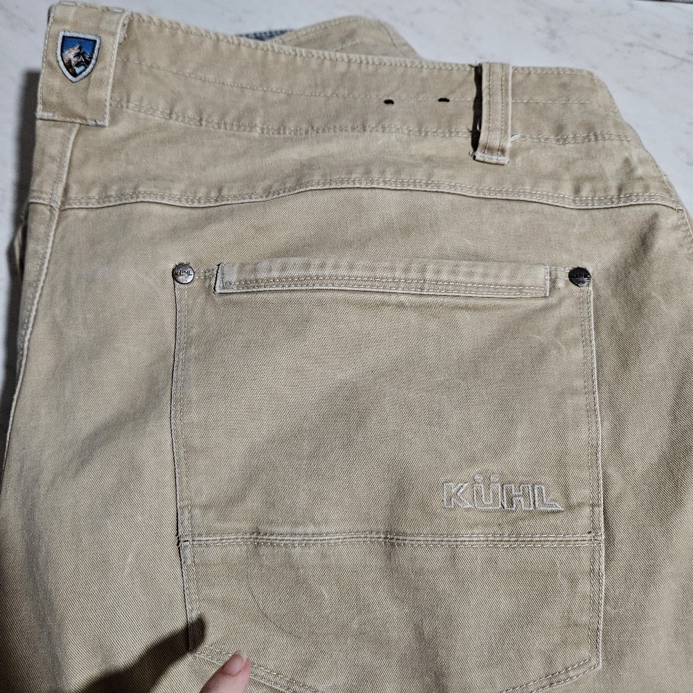 Kuhl Rydr Men's Pants in Tan - Picture 6 of 7